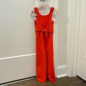 Habitual girls orange jumpsuit 4T